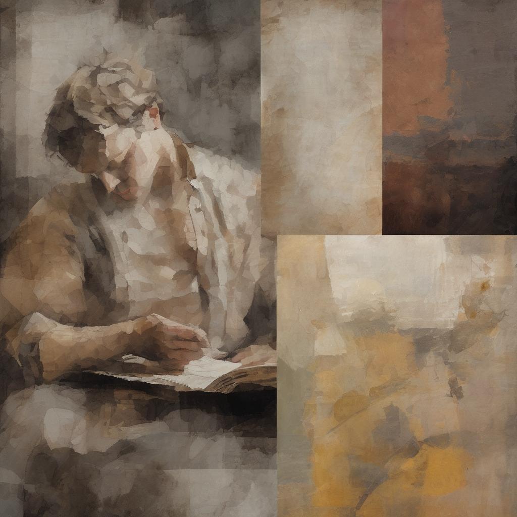 Φοιτητής διαβάζει βιβλίο με φαντασία και όνειρα, τέχνη της φαντασίας και της ονειροπόληση, δημιουργικότητα και τέχνη.