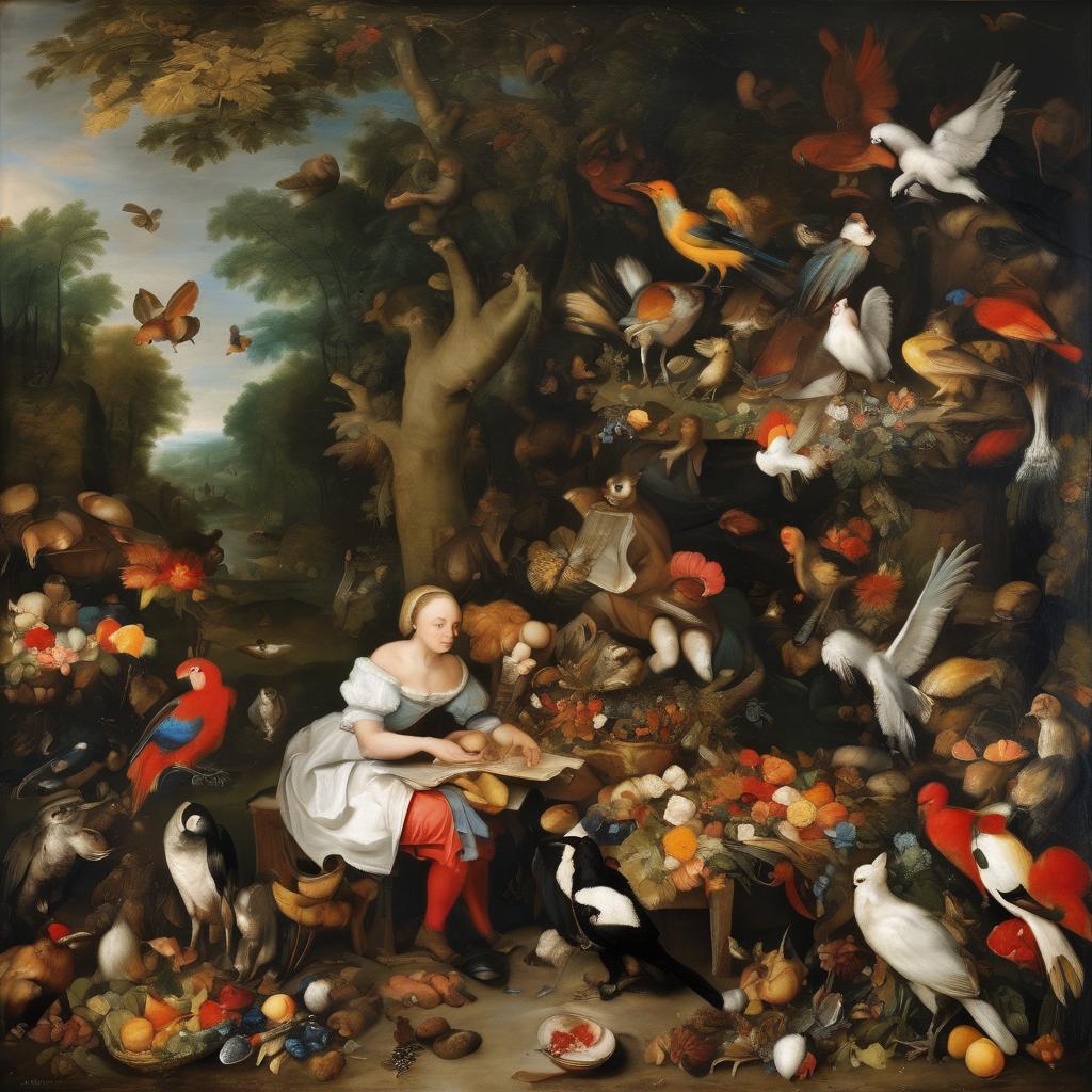 Η ζωή και έργο του Abraham BRUEGHEL